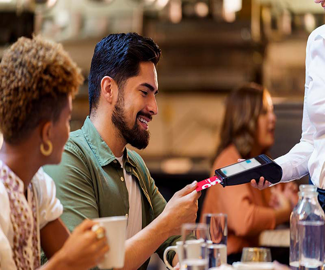 talech payment at restaurant